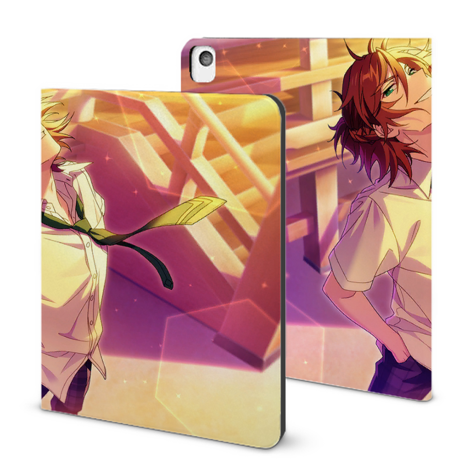（画像用） あんさんぶるスターズ! Ensemble Stars IPadケース ペンホルダー付き ブックスタイルデザイン